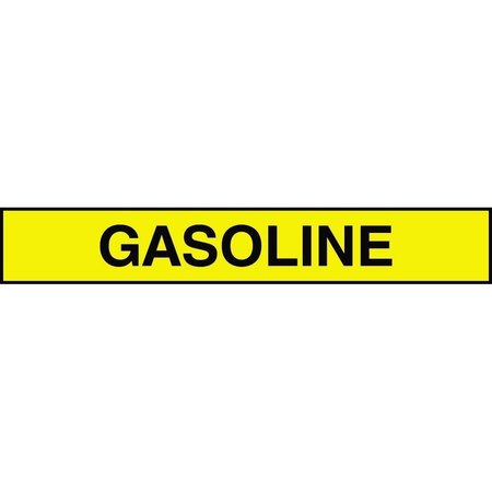 ACCUFORM Accuform "Gasoline" Adhesive Tank and Pipe Label XF1117